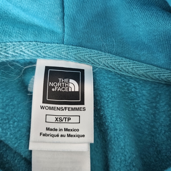 The North Face Women's Blue Hoodie Size XS - Picture 6 of 9